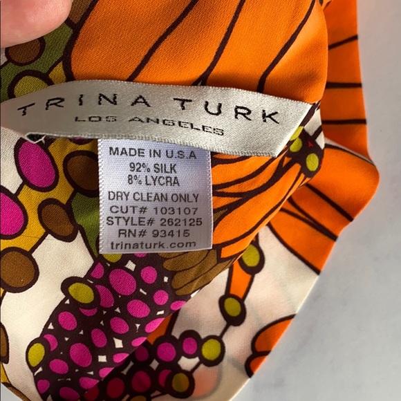 Trina Turk Silk Scarf - Picture 3 of 5